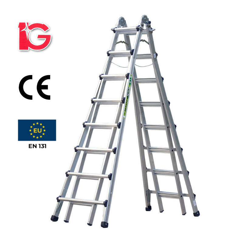 Thang Nhôm Gấp Chữ A Hàn Quốc IG LS-49